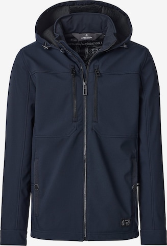 CASAMODA Tussenjas 'Basic' in Blauw: voorkant