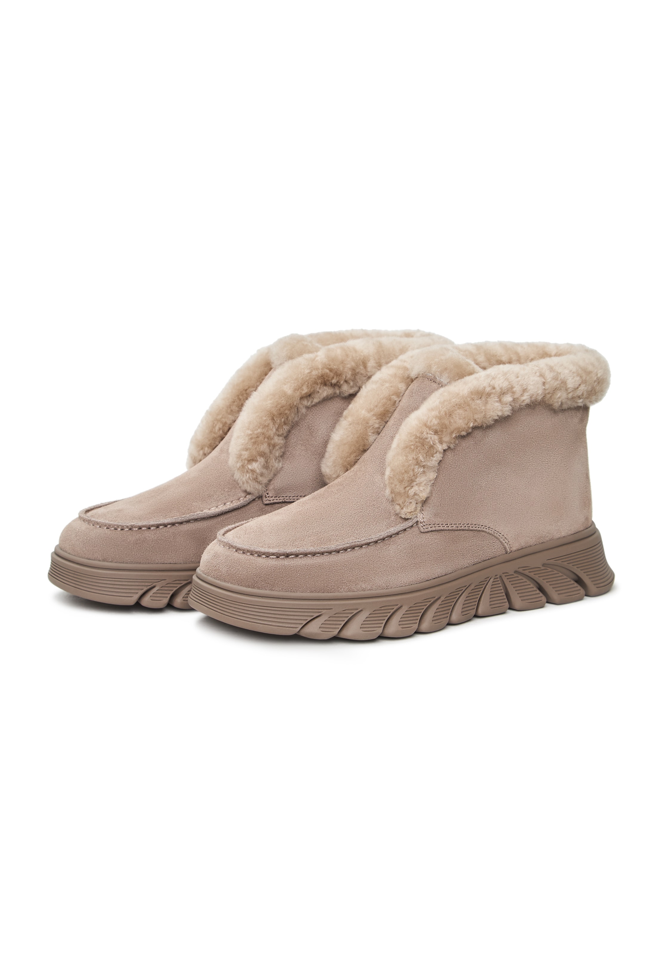 CESARE GASPARI Ankle Boots in Brown