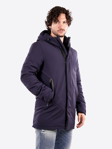 Yes Zee Winter Jacket 'Cappotto' in Blue