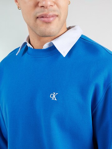 Calvin Klein Jeans Sweatshirt in Blue