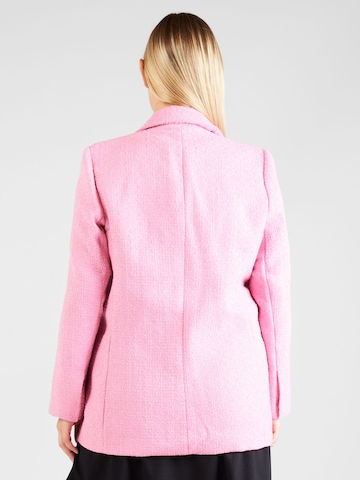 ONLY Carmakoma - Blazer 'NUAN' en rosa