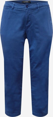 Lauren Ralph Lauren Plus - Pantalón chino 'GABBY' en azul: frente