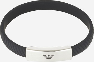 Emporio Armani Armband in Schwarz: predná strana