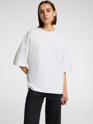 SELECTED FEMME Oversized bluse i hvid: forside