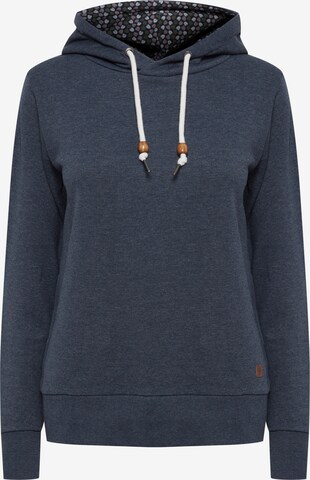 Oxmo Sweatshirt 'ULRIKA' in Blauw: voorkant