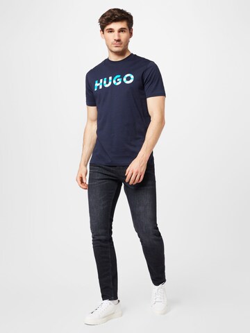 Tricou 'Dulivio' de la HUGO Red pe albastru