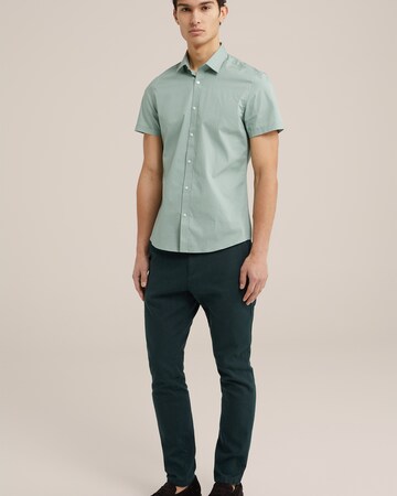 WE Fashion Slim fit Ing - zöld