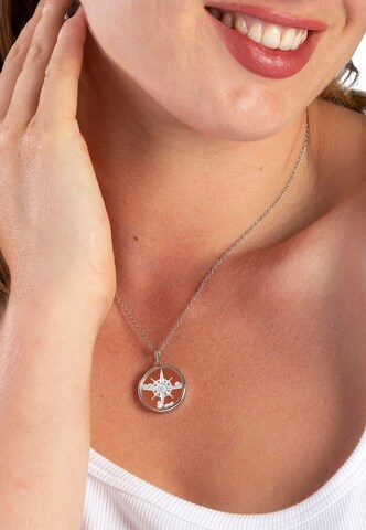 Astra Necklace 'COMPASS' in Silver