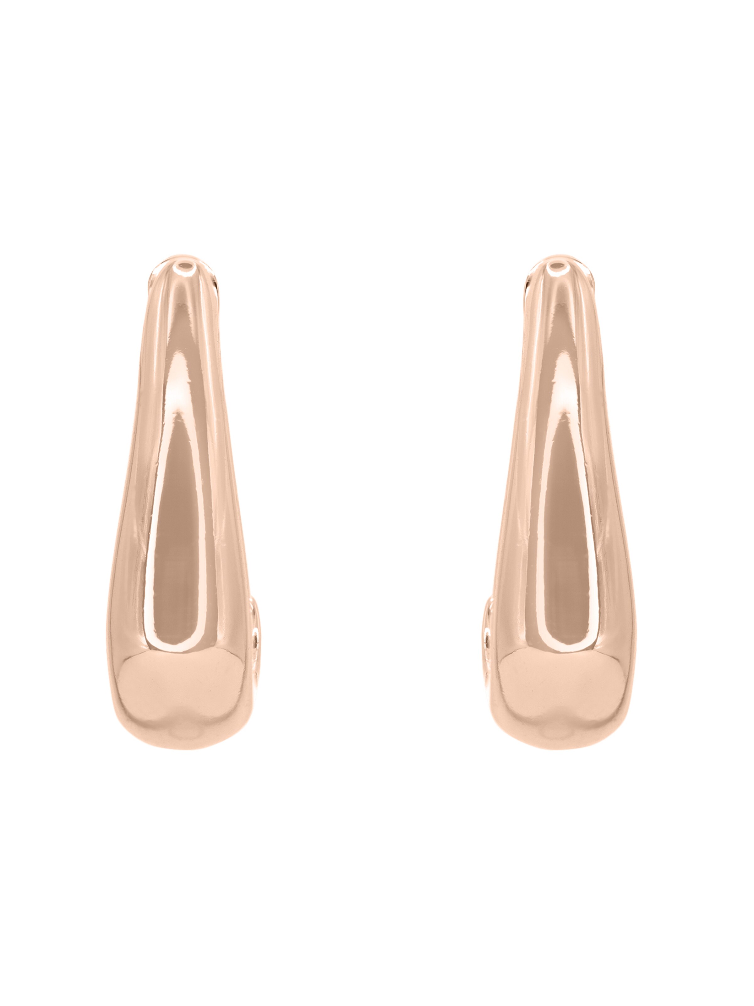 Boucles d'oreilles 'Elaine' Heideman en or : devant