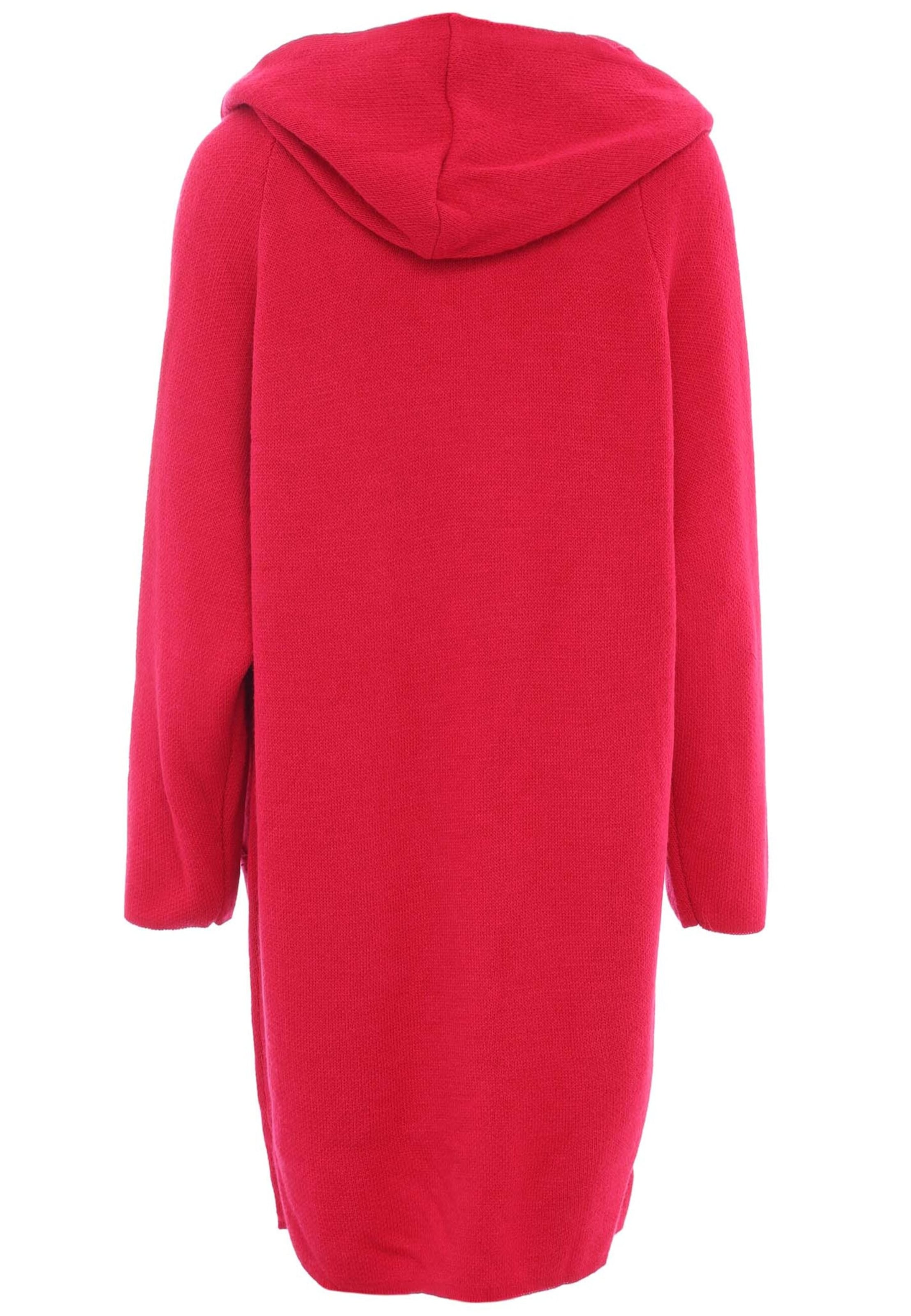 Zwillingsherz Fleece Jacket in Pink: back