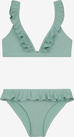 Shiwi Triangel Bikini 'BELLA' in Groen: voorkant