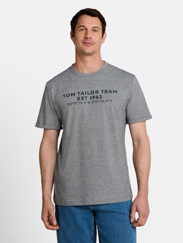 TOM TAILOR Shirt in Blue: front