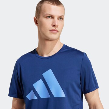ADIDAS PERFORMANCE Performance Shirt 'Run It' in Blue