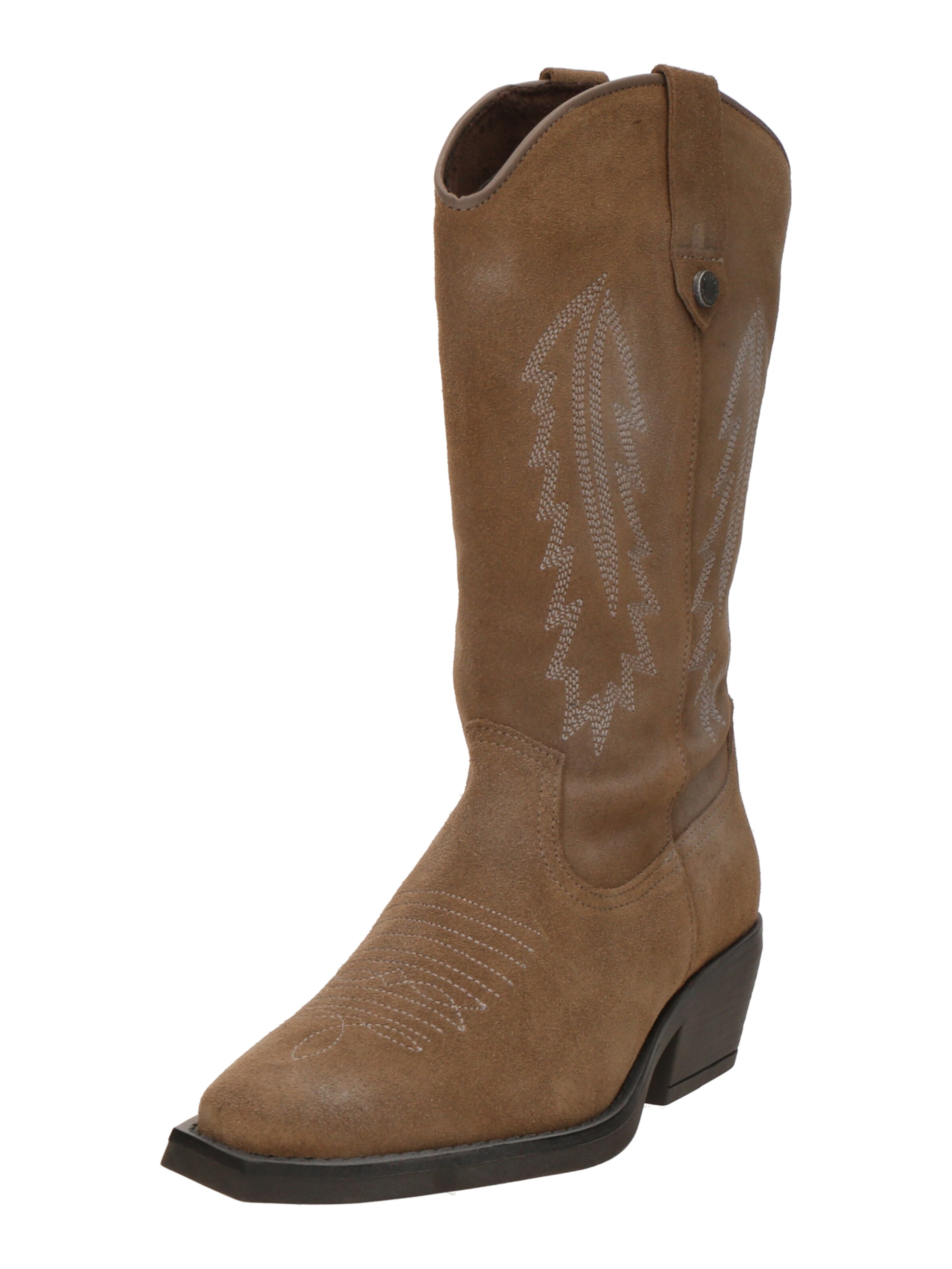 STEVE MADDEN Καουμπόικη μπότα 'Wallace' σε μπεζ: μπροστά