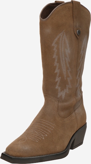 Cizme de cowboy 'Wallace' STEVE MADDEN pe maro cămilă / alb kitt, Vizualizare produs