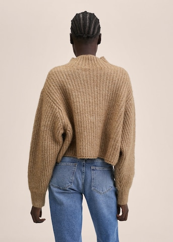 MANGO Sweater 'Candy' in Brown