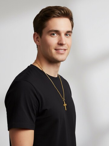 Tony Fein Anhänger 'Kreuz'‌ in Gold: Vorderseite