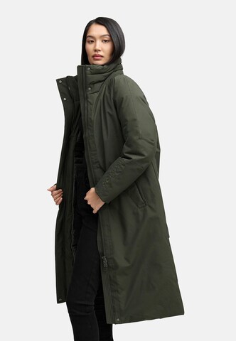 Cappotto invernale 'Traumblüte 14' di NAVAHOO in verde