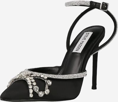 STEVE MADDEN Sandales à lanières 'VIBRANTLY' en noir / argent, Vue avec produit