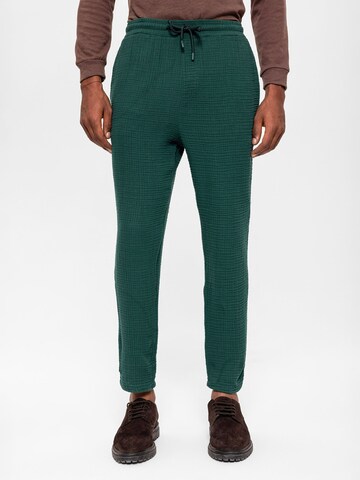 Antioch Slim fit Trousers in Green: front