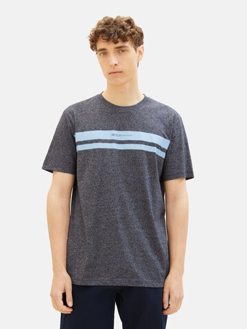 TOM TAILOR Men + T-Shirt in Blau: predná strana