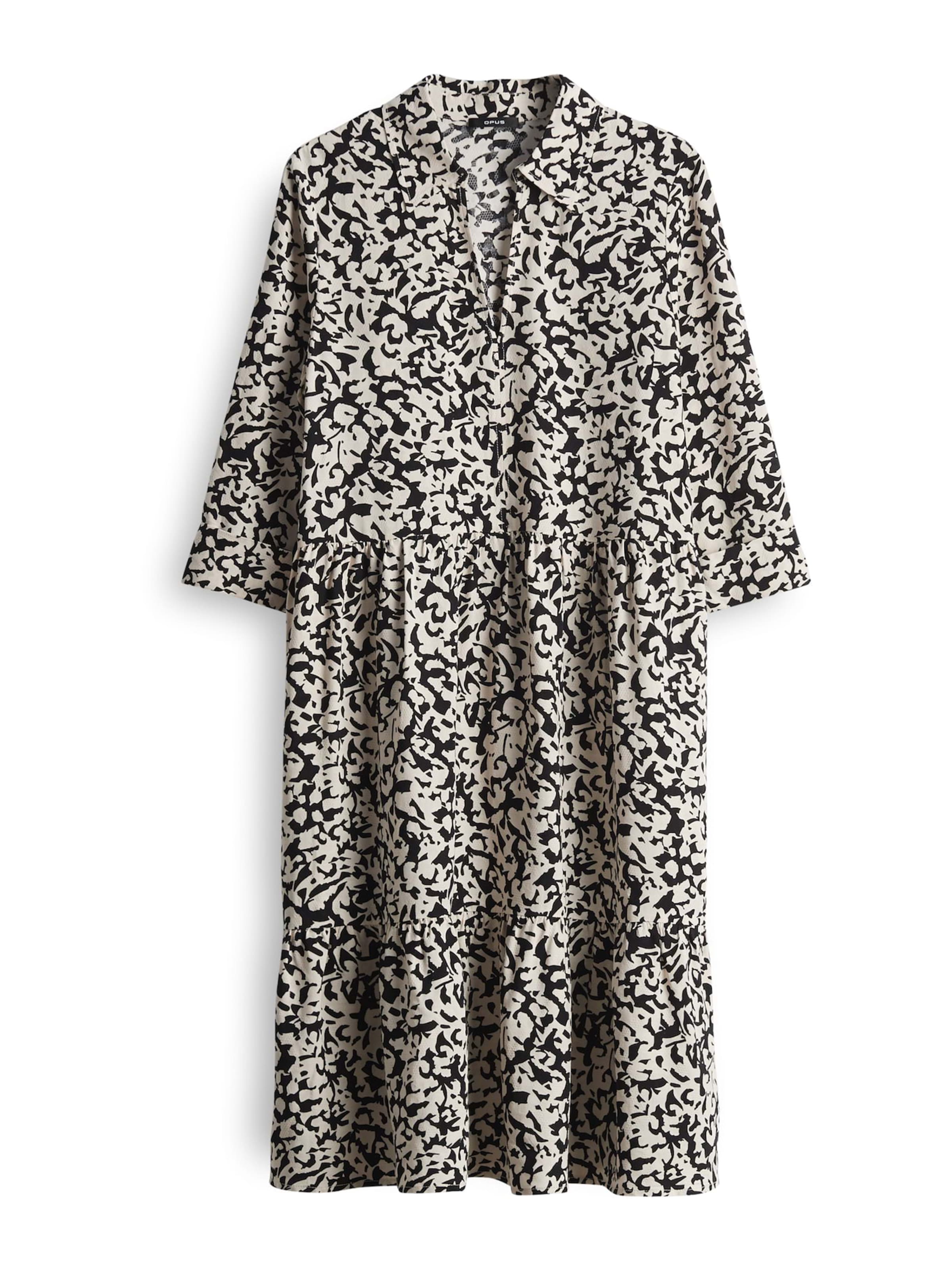 OPUS Blusekjole 'Walari' i sort: forside