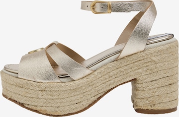 Pepe Jeans Sandals in Gold: front