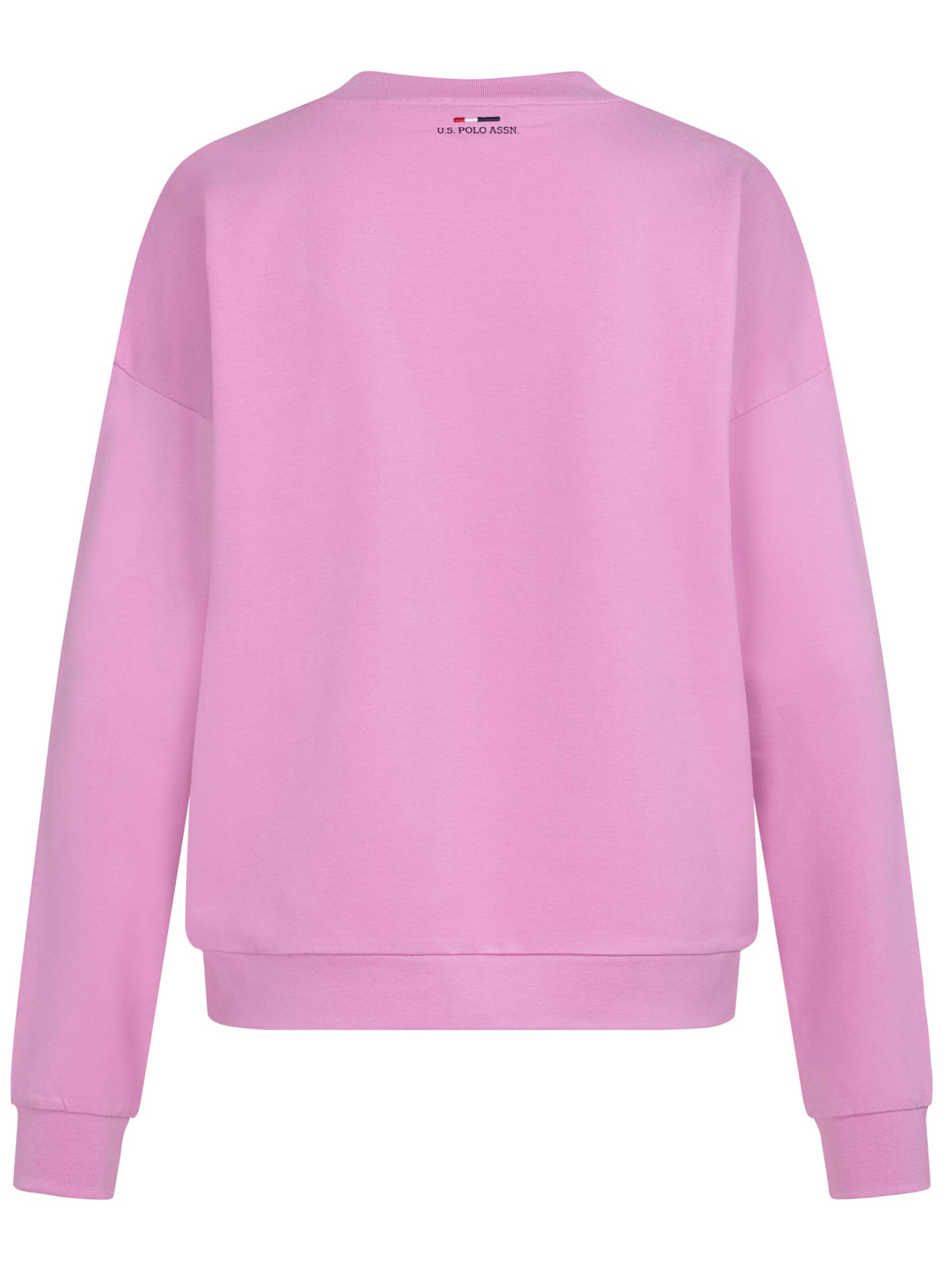 U.S. POLO ASSN. Sweatshirt in Pink