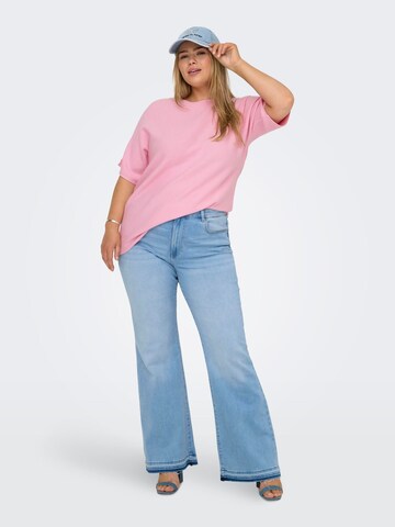 ONLY Carmakoma Sweater 'CARMargareta' in Pink