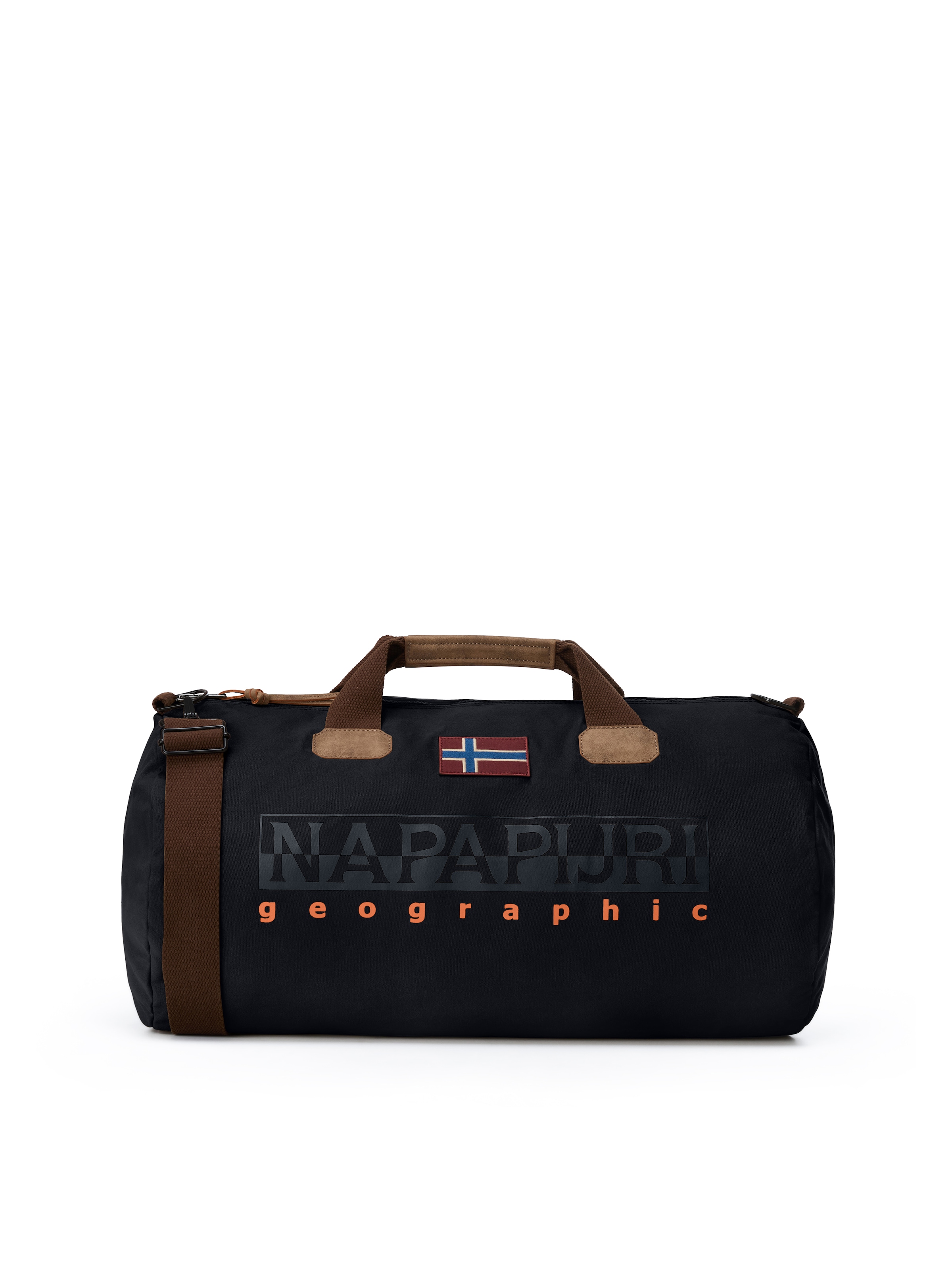 NAPAPIJRI - Bolsa de fin de semana en negro: frente