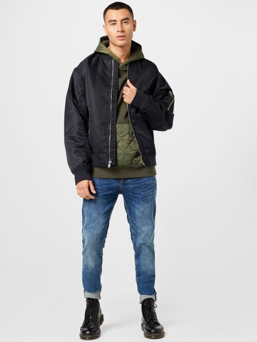 Abercrombie & Fitch Between-Season Jacket in Black