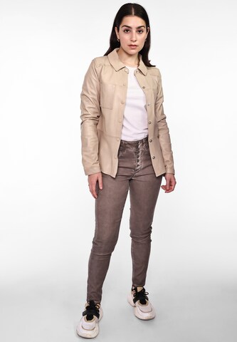 Maze Between-Season Jacket in Beige