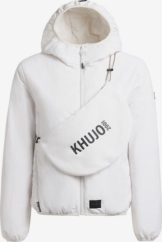 Veste mi-saison ' Shelly2 ' khujo en blanc : devant