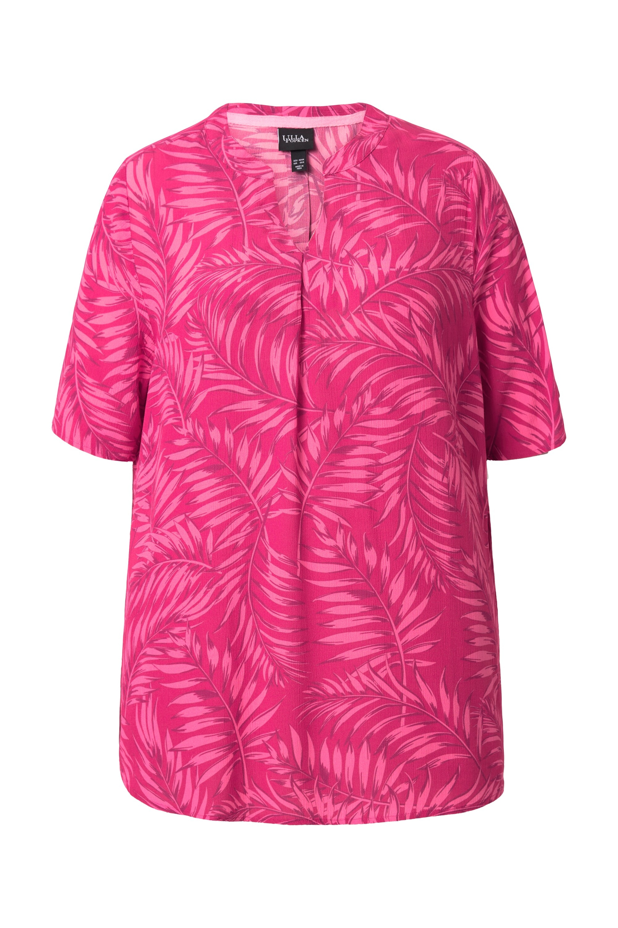 Ulla Popken Туника в Ярко-розовый: спереди