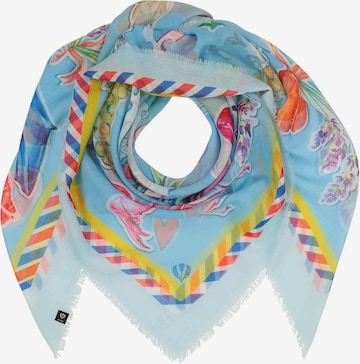 FRAAS Tuch in Blau: Vorderseite