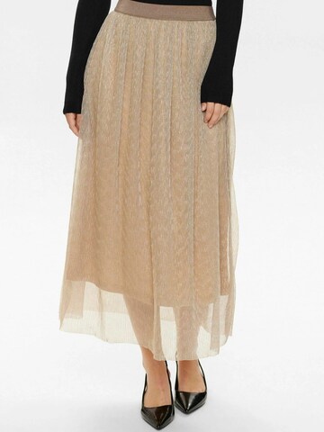 Jupe 'Sea' NÜMPH en beige : devant