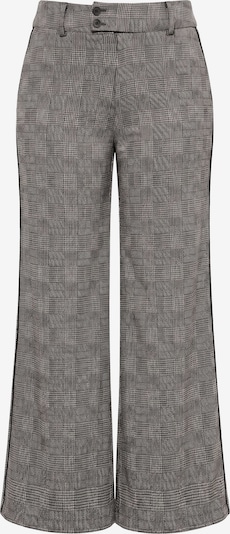 Ulla Popken Hose in 42/Regular in mokka / weiß, Produktansicht