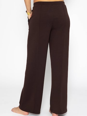 SASSYCLASSY Wide leg Trousers in Brown