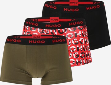 Boxers HUGO en vert : devant