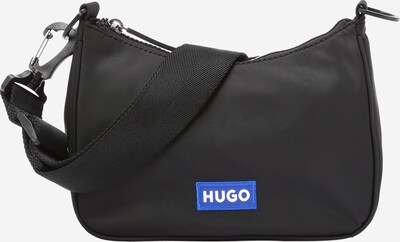 HUGO Schoudertas 'Vytal' in de kleur Lichtblauw / Zwart / Wit, Productweergave