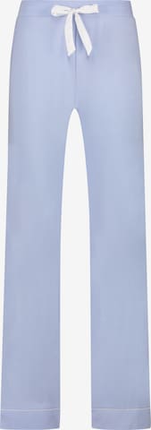 Hunkemöller Pajama Pants in Blue: front