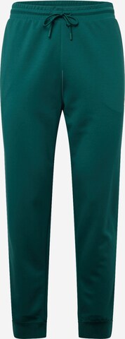 CONVERSE Tapered Trousers in Green: front