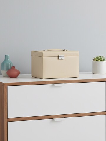 Friedrich23 Smykkeopbevaring 'Schmuckkasten - Leder' i beige
