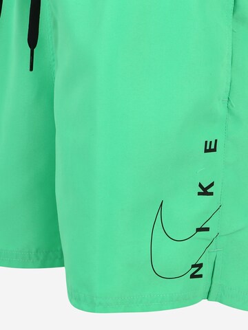 Nike Swim Athletic Swim Trunks in Green