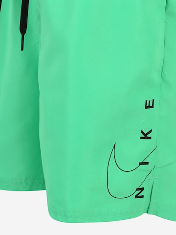 Nike Swim Športne kopalne hlače | zelena barva