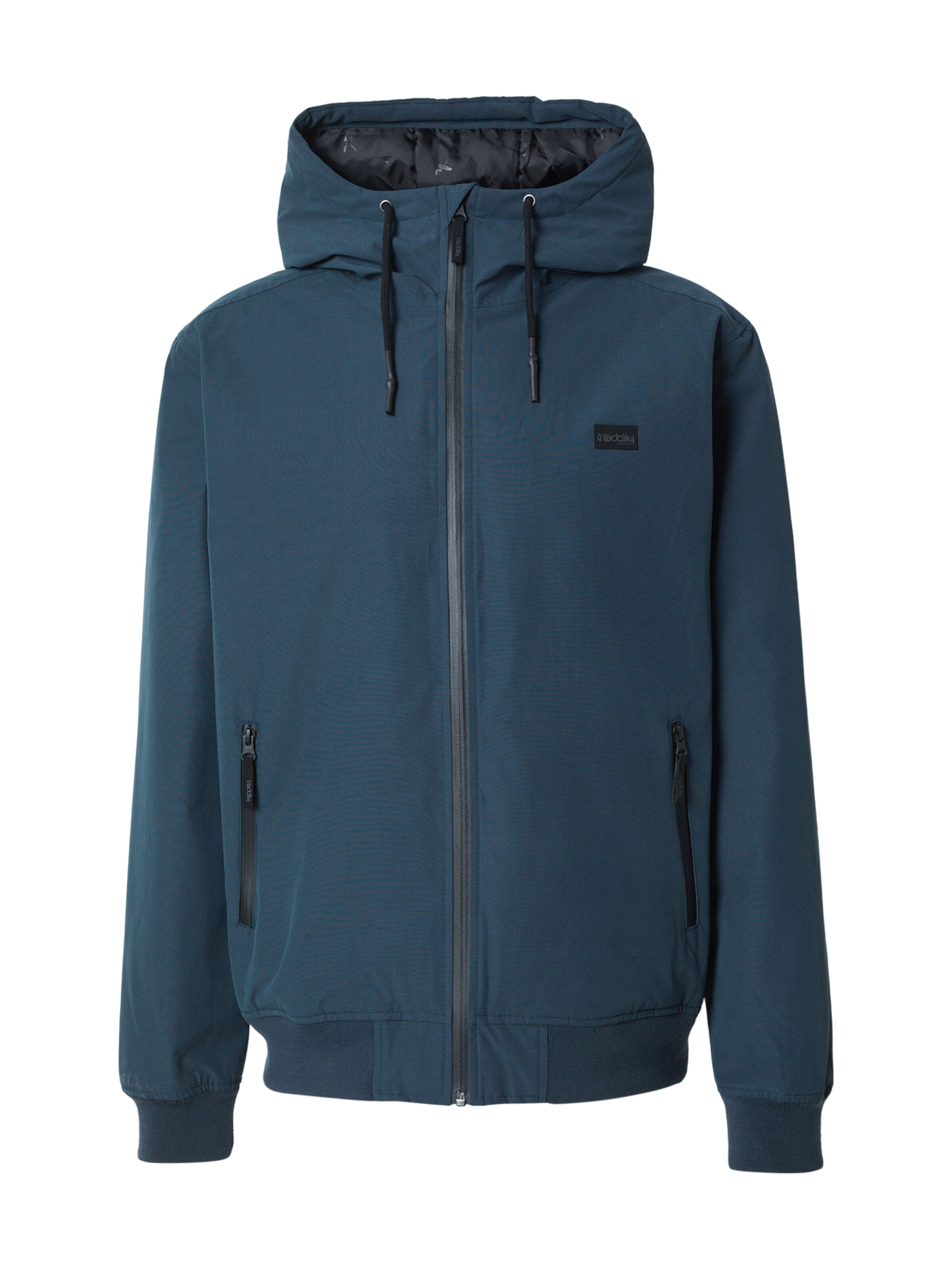 Iriedaily Weatherproof jacket 'Nilas' in Blue: front