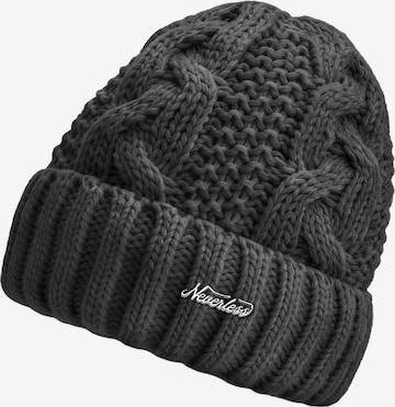 Neverless Beanie 'Model 36937' in Grey: front