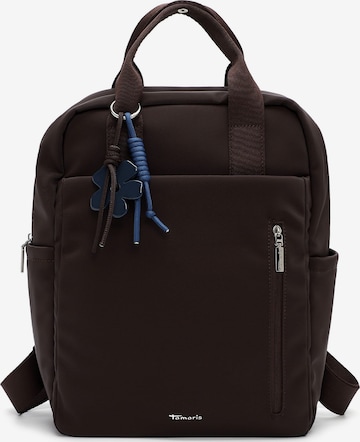 Tamaris Backpack 'Maleen' in Brown: front