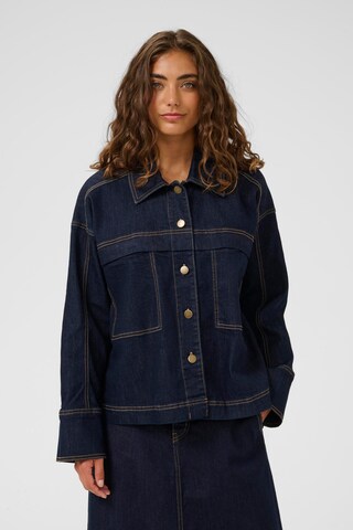 CULTURE Between-season jacket 'CUmoya Bobbie' in Blue: front