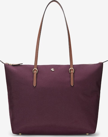 Lauren Ralph Lauren - Shopper 'KEATON 26' en lila: frente